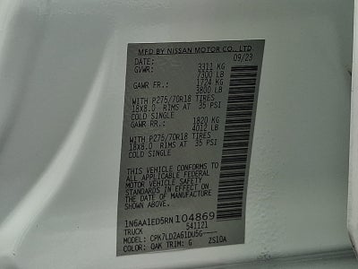 2024 Nissan TITAN Crew Cab PRO-4X®