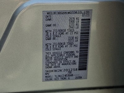 2024 Nissan Pathfinder SV