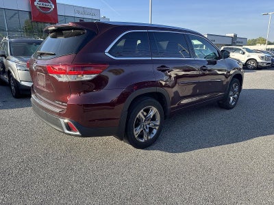 2019 Toyota Highlander Limited Platinum V6 AWD (Natl)