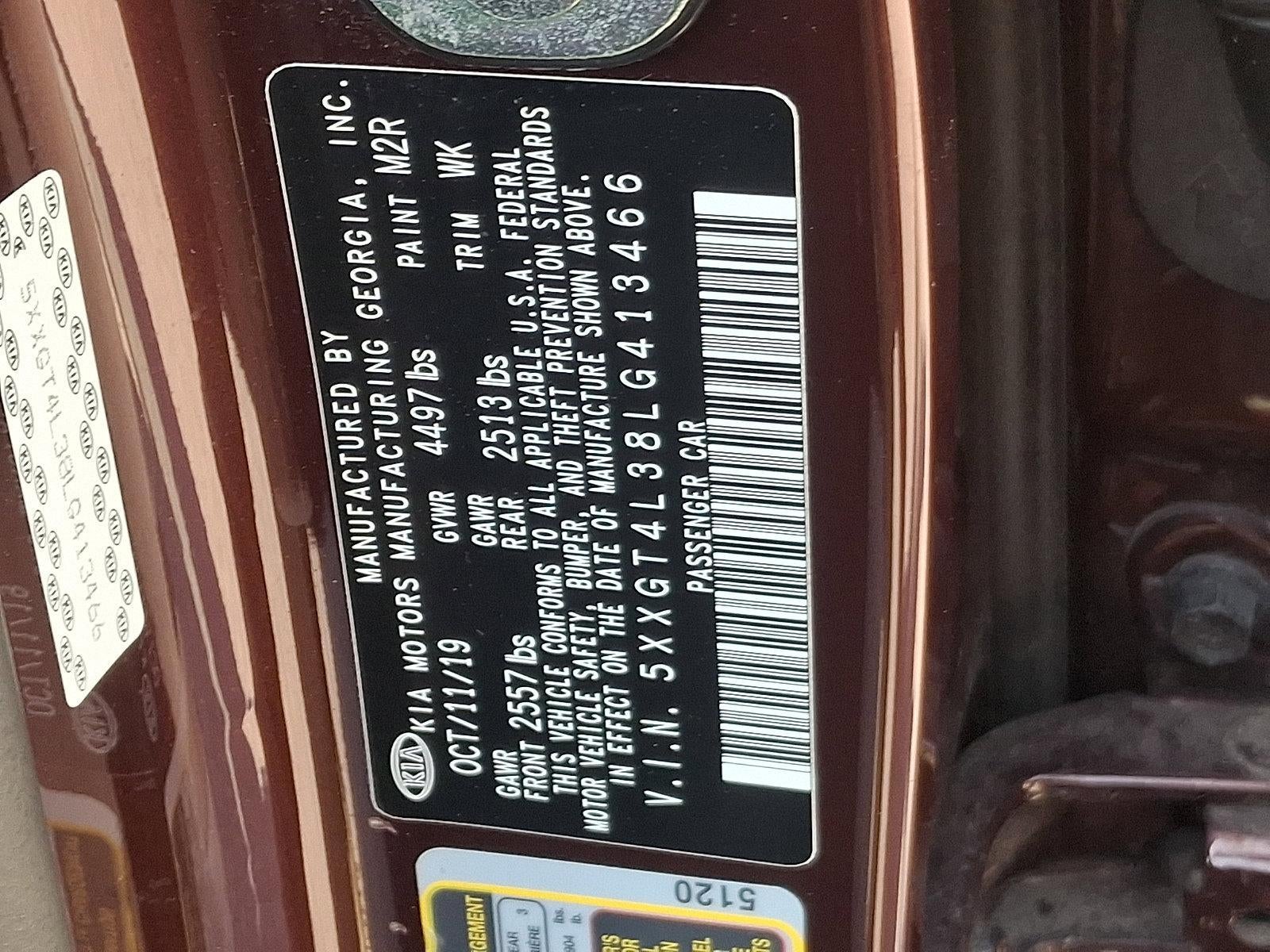 2020 Kia Optima LX Auto