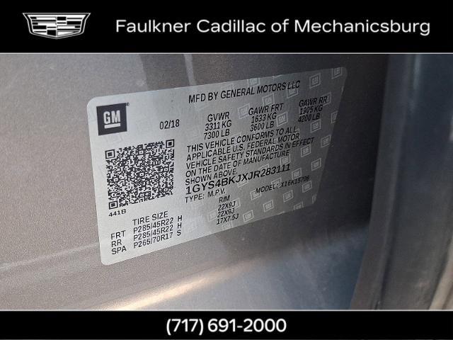 2018 Cadillac Escalade Luxury