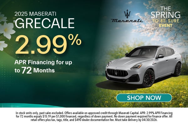 New 2025 Maserati Grecale