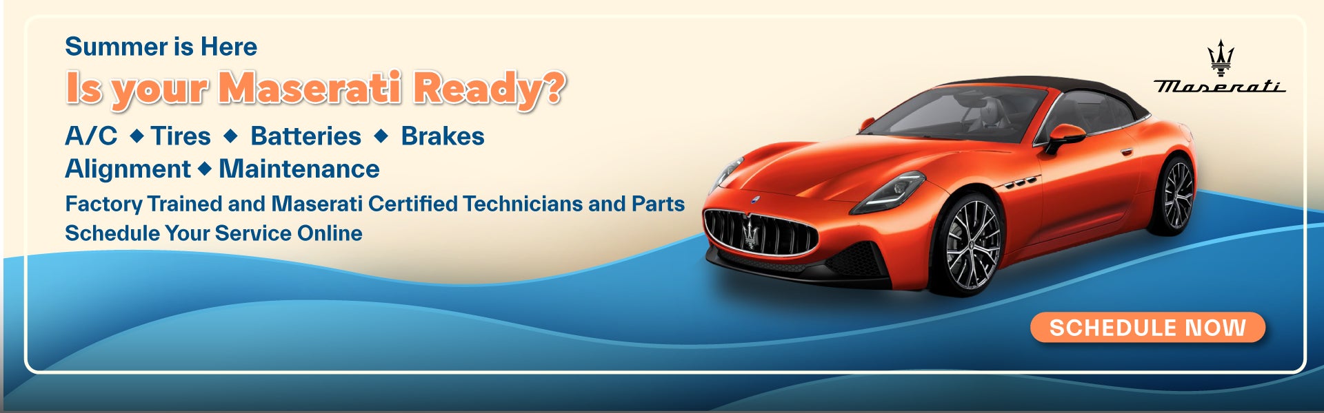 Is your Maserati Summer Ready?