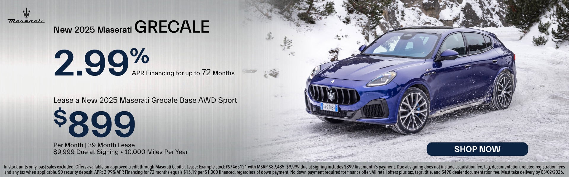 New 2025 Maserati Grecale