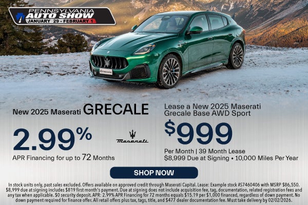 New 2025 Maserati Grecale