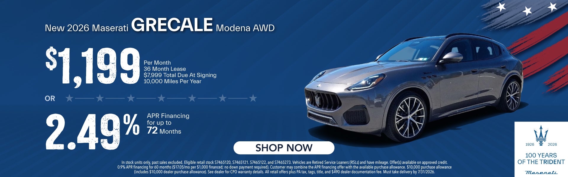 2026 Maserati Grecale Modena AWD