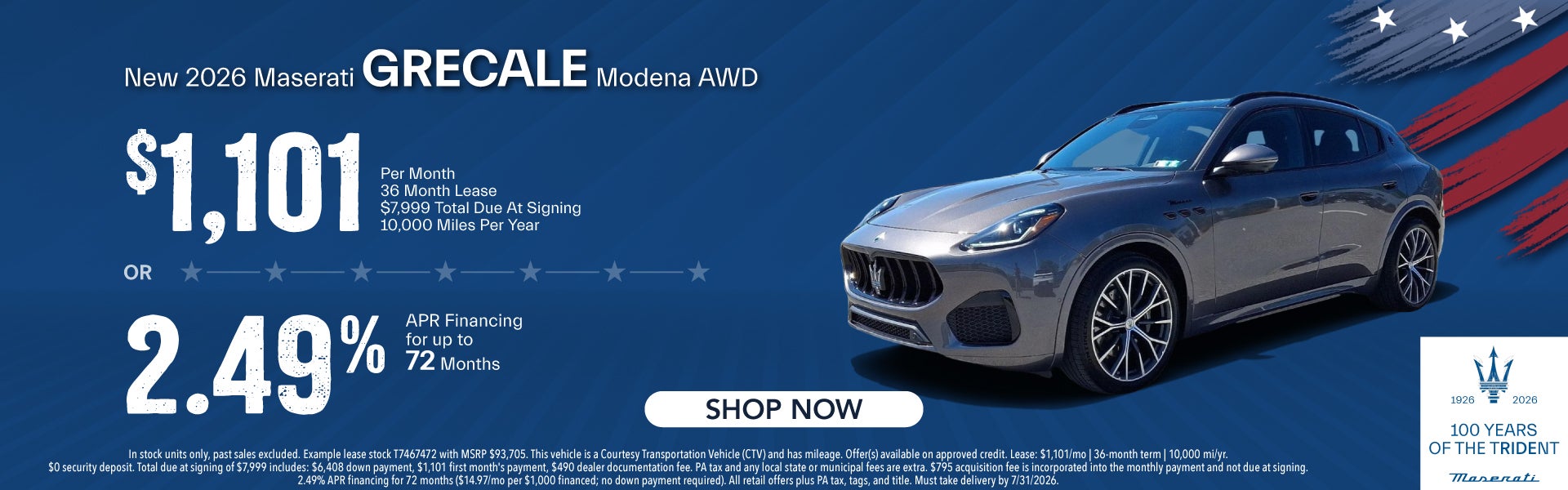 2026 Maserati Grecale Modena AWD