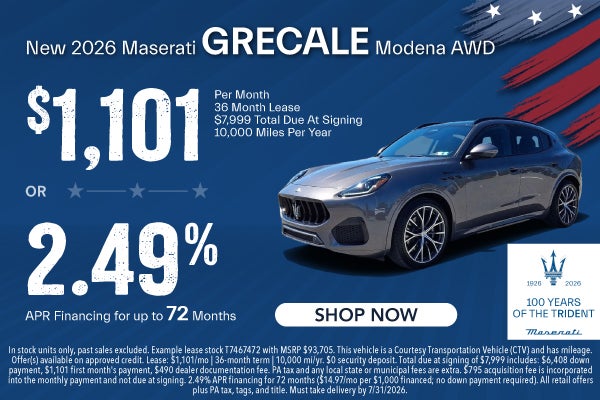 2026 Maserati Grecale Modena AWD