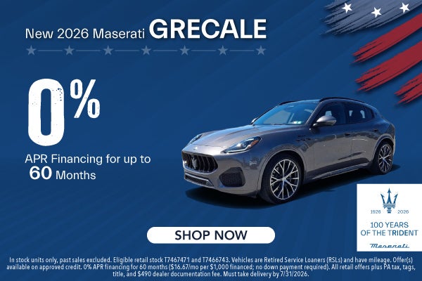 2026 Maserati Grecale Modena AWD Retired Service Loaner