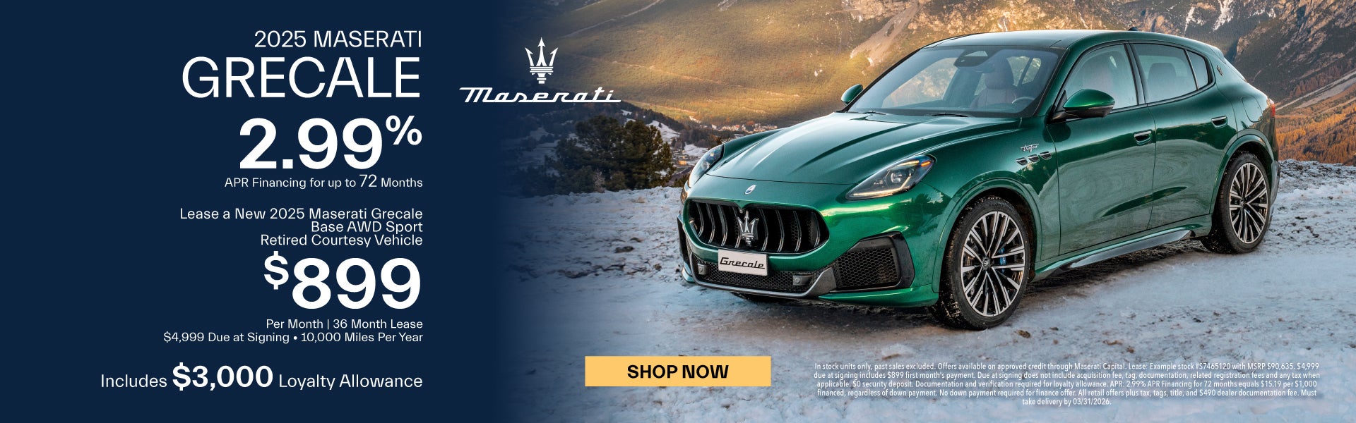 New 2025 Maserati Grecale