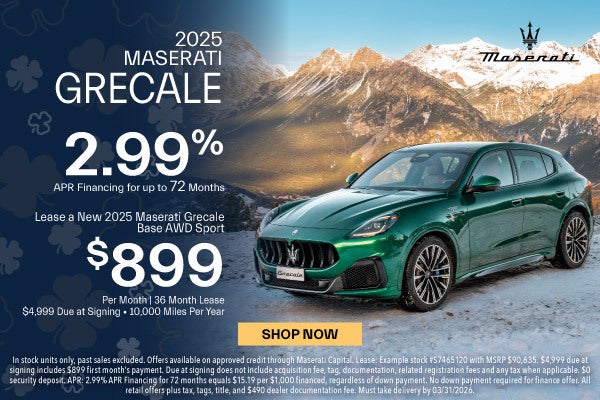 New 2025 Maserati Grecale