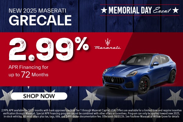 New 2025 Maserati Grecale