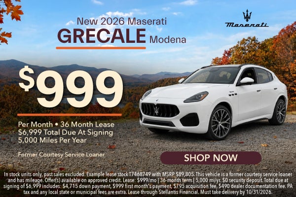 New 2026 Maserati Modena AWD