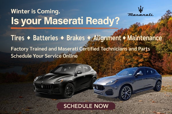 Winter is Coming. Is Your Maserati Ready?