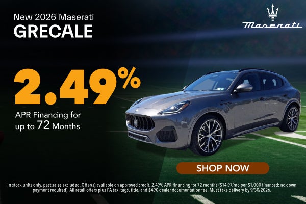 New 2026 Maserati Grecale