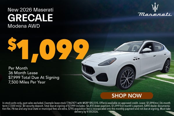 New 2026 Maserati Grecale Modena AWD